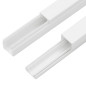 Goulotte de câble 15x10 mm 10 m PVC