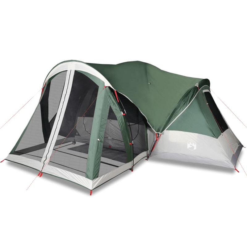 Tente familiale tipi 8 personnes vert imperméable