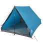 Tente de camping en forme de A 2 personnes bleu imperméable