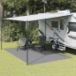 Tapis de sol de camping anthracite 5x3 m