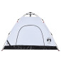 Tente de camping 3 personnes tissu occultant libération rapide