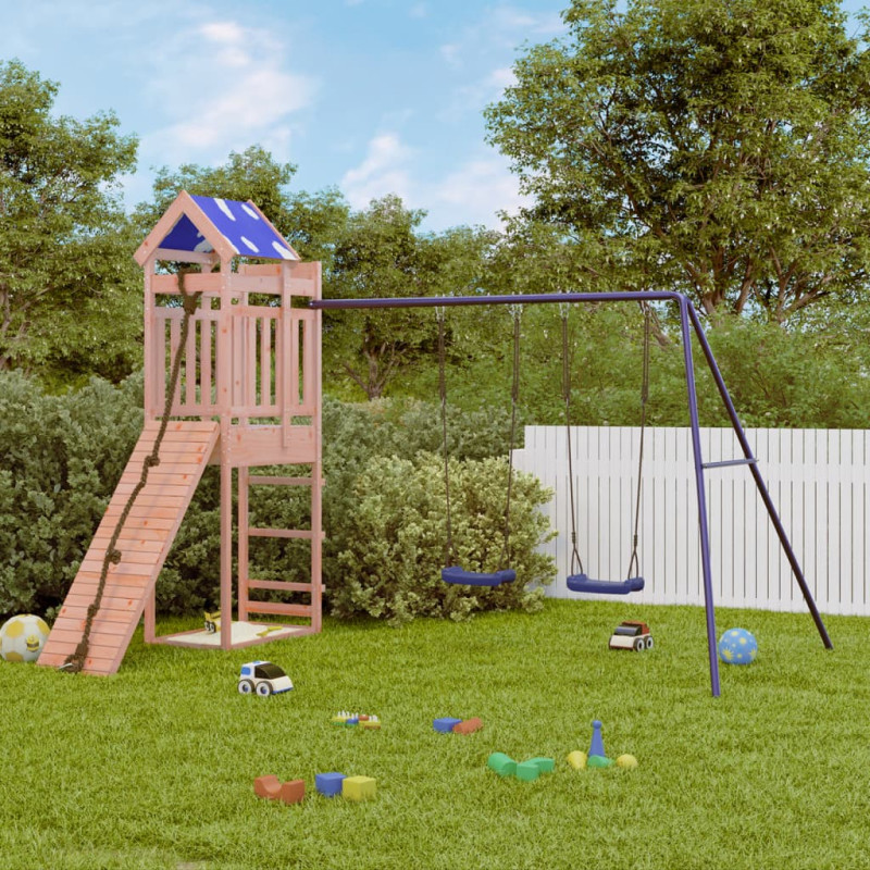 Aire de jeux d extérieur bois massif de douglas