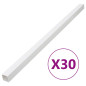 Goulotte de câble 100x40 mm 30 m PVC