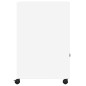 Support d imprimante avec roulettes blanc 60x48x74 cm