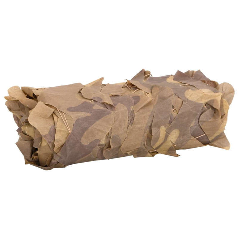 Filet de camouflage avec sac de rangement 1038x137 cm sable