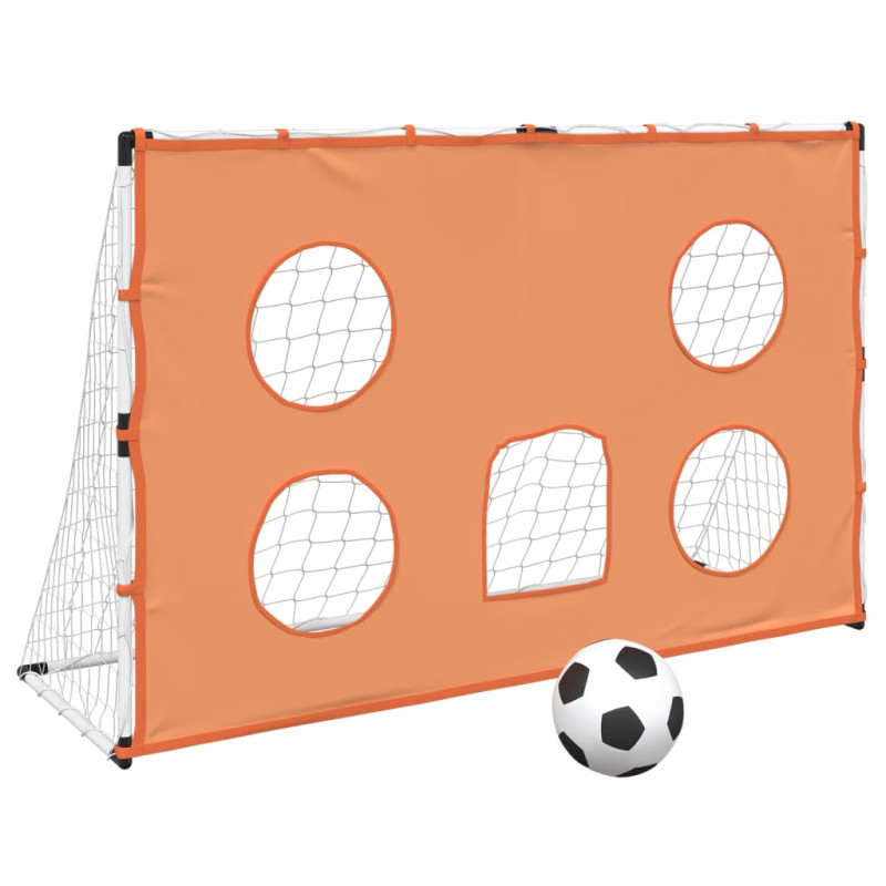 But de football pour enfants avec tapis de ciblage et ballon