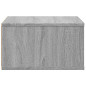 Support d imprimante sonoma gris 49x40x22,5cm bois d ingénierie