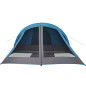 Tente de camping de cabine 4 personnes bleu imperméable