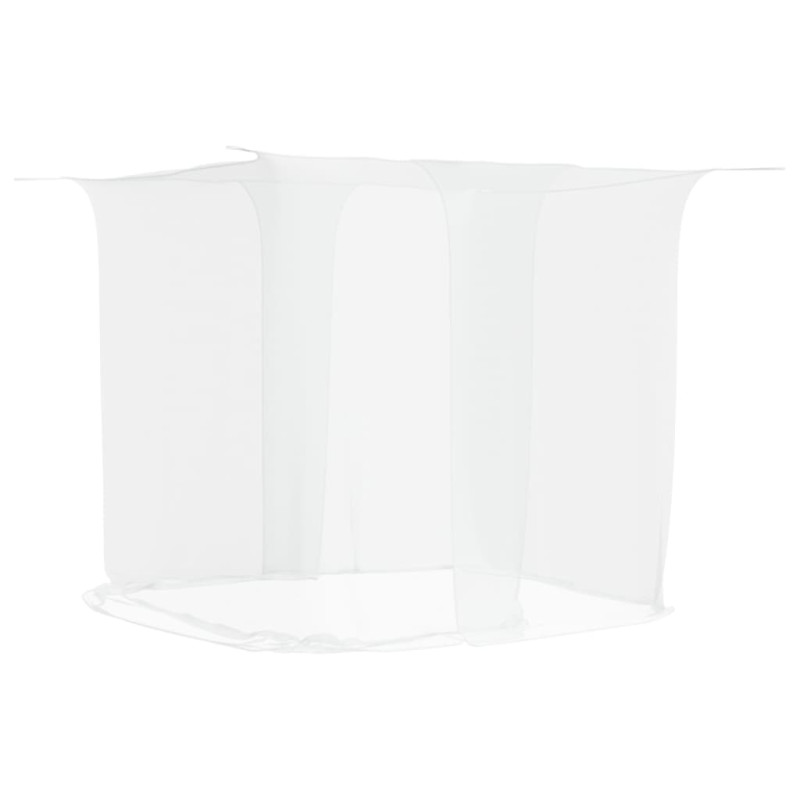 Moustiquaire suspendue 156 maille blanc 220x120x150 cm