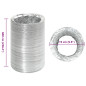 Conduit de ventilation aluminium 6 m Ø15 cm