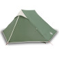 Tente de camping 2 personnes vert imperméable