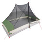 Tente de camping 2 personnes vert imperméable