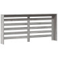 Cache radiateur sonoma gris 175x20x82 cm bois d ingénierie