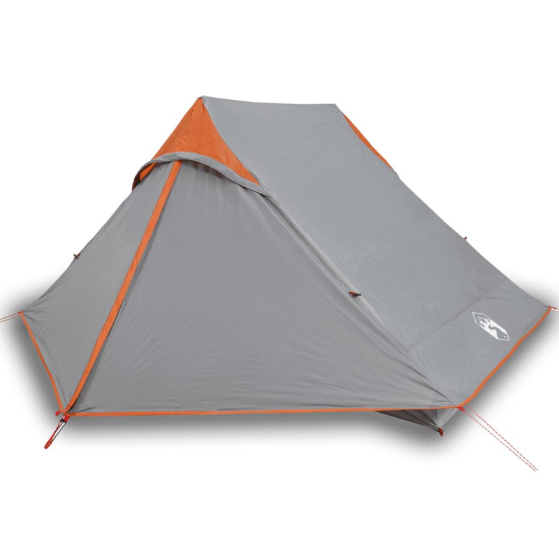 Tente de camping 2 personnes gris imperméable