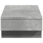 Support de moniteur gris béton 50x27x15 cm bois d ingénierie