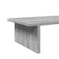 Support de moniteur sonoma gris 100x27x15 cm bois d ingénierie