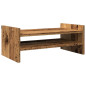 Support de moniteur vieux bois 50x27x20 cm bois d ingénierie