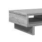 Support de moniteur sonoma gris 50x27x15 cm bois d ingénierie