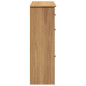 Armoire à chaussures Panama 80x35x105 cm bois de pin massif