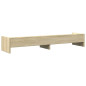 Support de moniteur chêne sonoma 100x24x16 cm bois d ingénierie