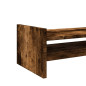 Support de moniteur chêne fumé 100x27x20 cm bois d ingénierie