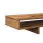 Support de moniteur vieux bois 100x27x15 cm bois d ingénierie