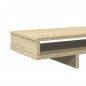 Support de moniteur chêne sonoma 100x27x15 cm bois d ingénierie