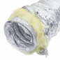 Conduit de ventilation isolé aluminium 6 m Ø10 cm