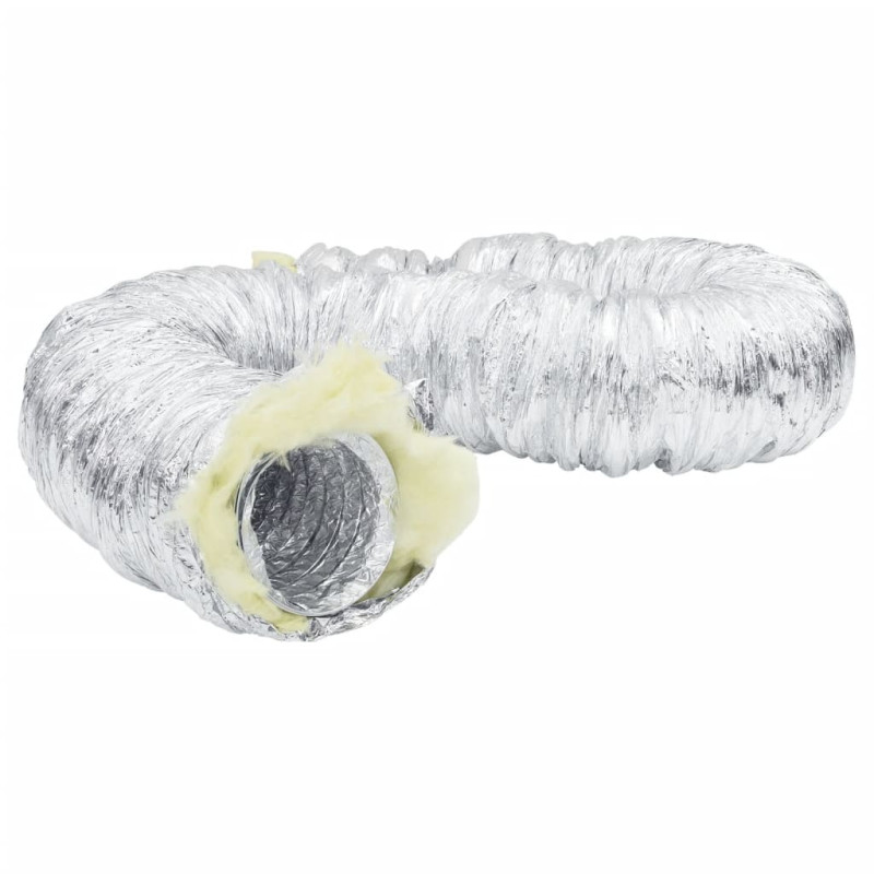 Conduit de ventilation isolé aluminium 6 m Ø15 cm