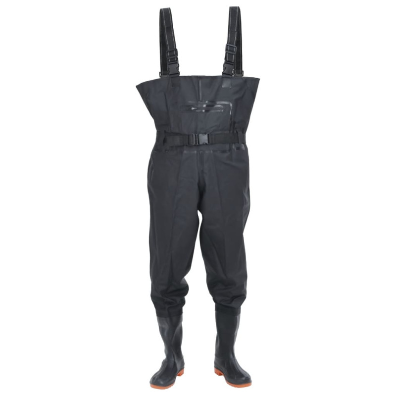 Cuissardes avec bottes et ceinture noir taille 43