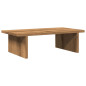 Support de moniteur chêne artisanal 50x27x15 cm bois ingénierie