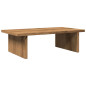 Support de moniteur chêne artisanal 50x27x15 cm bois ingénierie