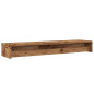 Support de moniteur vieux bois 100x24x13 cm bois d ingénierie