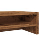 Support de moniteur vieux bois 100x24x13 cm bois d ingénierie