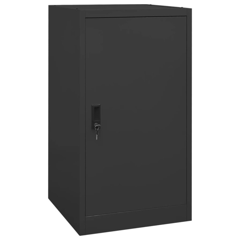 Armoire à selles Anthracite 53x53x105 cm Acier 