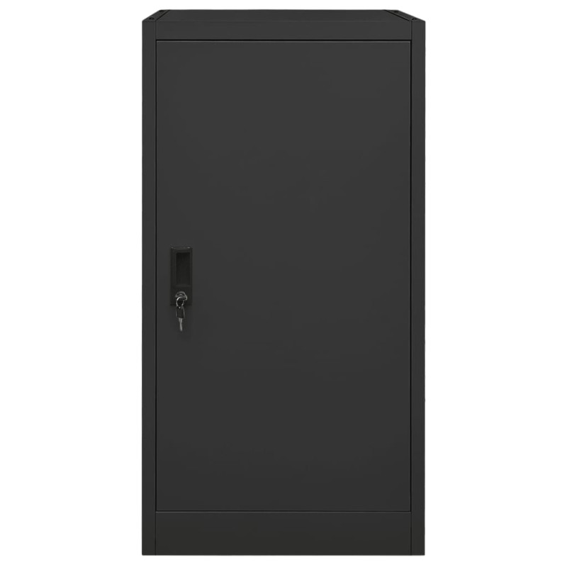 Armoire à selles Anthracite 53x53x105 cm Acier 