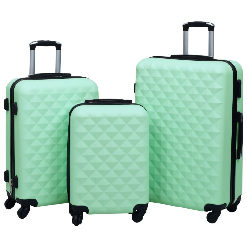 Ensemble de valises rigides 3 pcs Menthe ABS