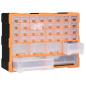 Organisateur multi tiroirs avec 38 tiroirs 52x16x37,5 cm