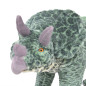 Jouet en peluche Dinosaure Tricératops Vert XXL