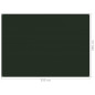 Tapis de tente 250x350 cm Vert foncé