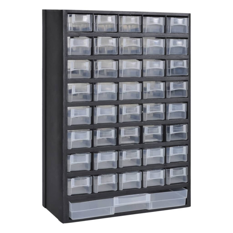 Armoire à outils avec 41 tiroirs Plastique