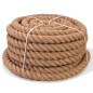 Corde 100 % jute 30 mm 50 m