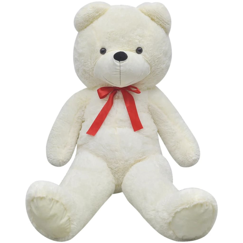 Ourson en peluche XXL Blanc 160 cm 