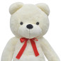 Ourson en peluche XXL Blanc 160 cm 