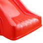 Toboggan pliable d enfants Intérieur Extérieur Rouge et jaune