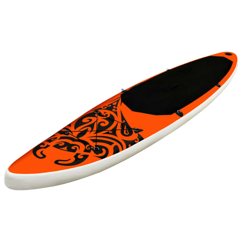 Ensemble de planche SUP gonflable 366x76x15 cm Orange