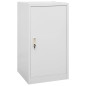 Armoire à selles Gris clair 53x53x105 cm Acier 