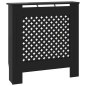 Cache radiateur MDF Noir 78 cm