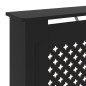 Cache radiateur MDF Noir 78 cm