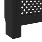 Cache radiateur MDF Noir 78 cm